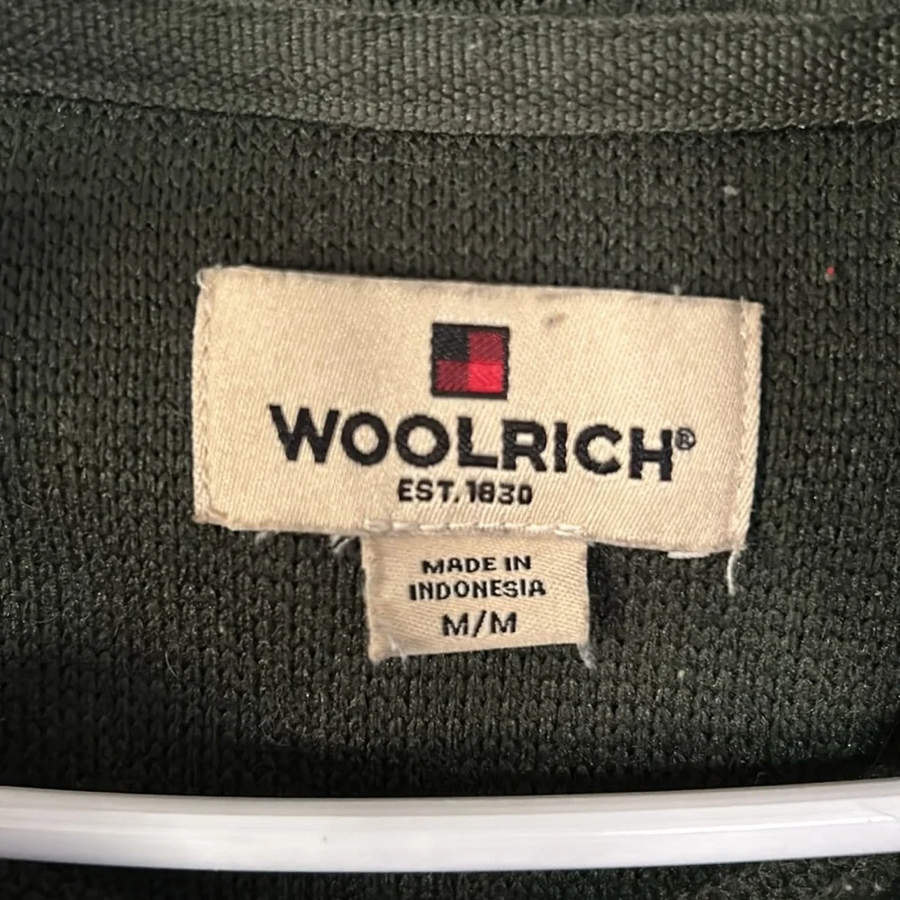 Woolrich Men’s 1/4 Zip Medium Style Code:HMQ0038S - Picture 4 of 7